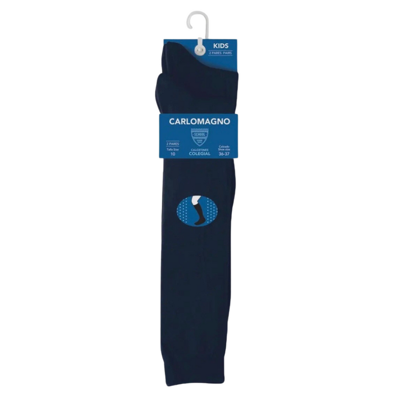 Carlomagno Knee High 2pack Navy