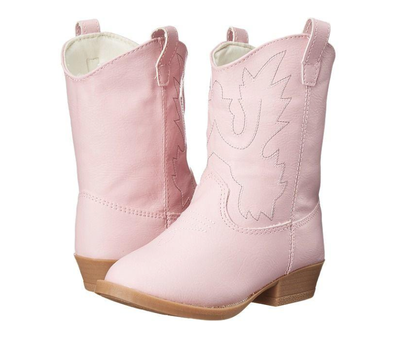 Baby Deer Cowboy Boot Pink