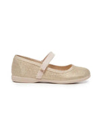 ChildrenChic Classic Canvas Mary Jane Shimmer Gold