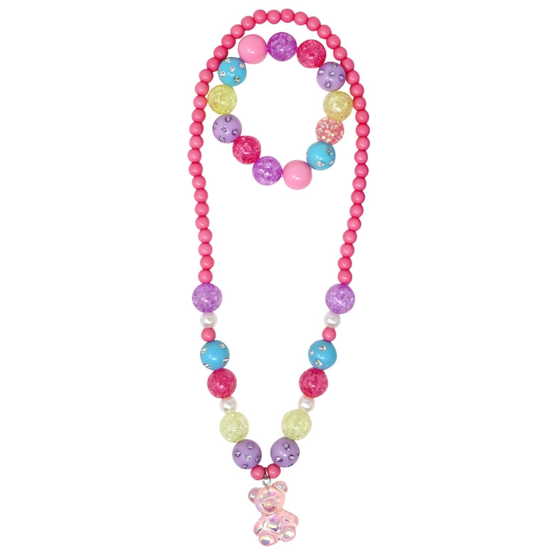 Pink Poppy Gummy Bear Set