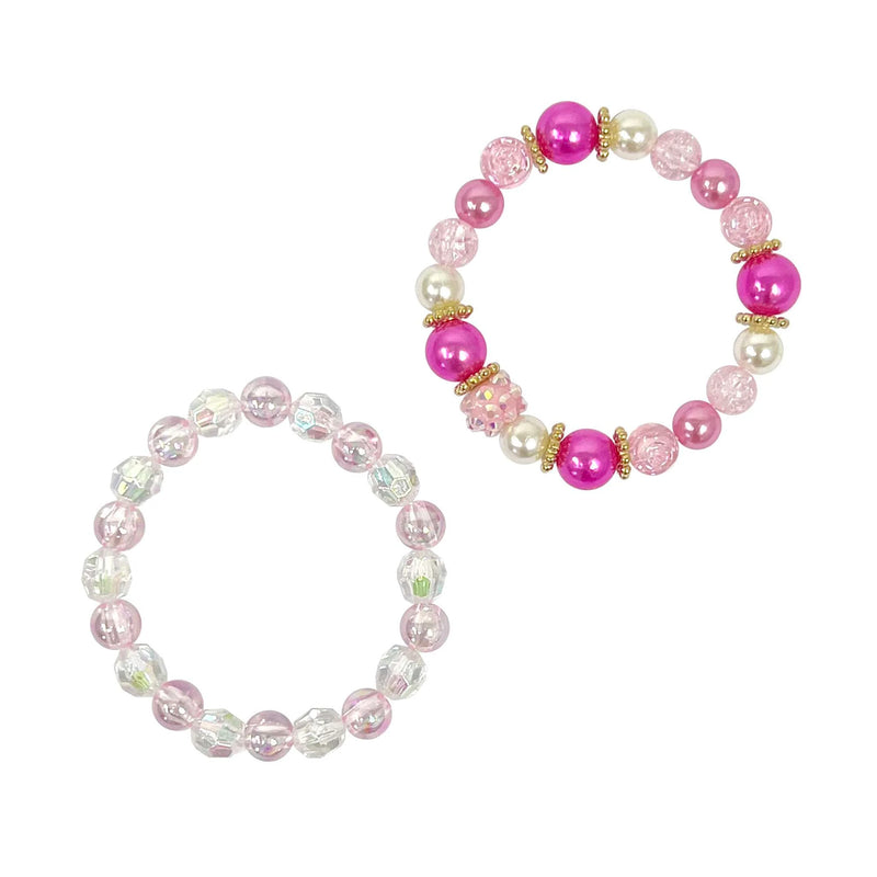 Pink Poppy Mermaid Pearl Bracelet