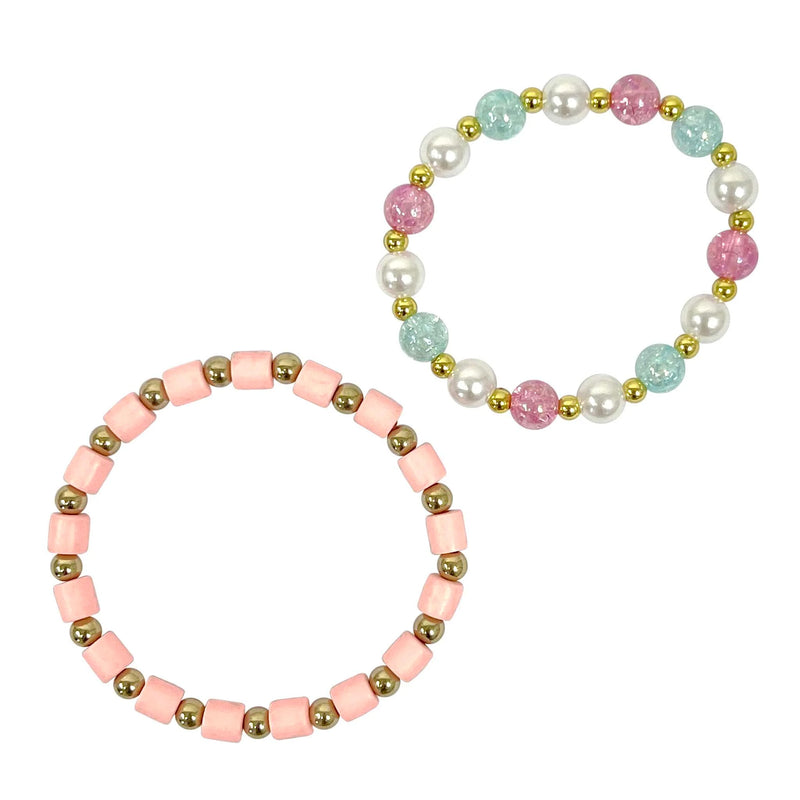 Pink Poppy Pink/Gold Bracelet