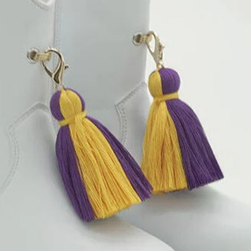 Majorette Gameday Tassles LSU