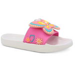 OP Butterfly Slide White