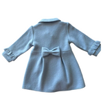 Marae Ruffle Coat Blue
