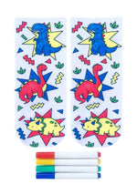 Living Royal Coloring Dino Socks